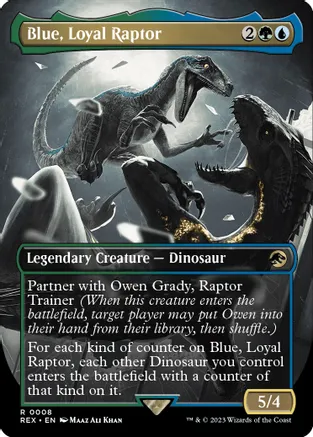 Blue, Loyal Raptor (Jurassic World)